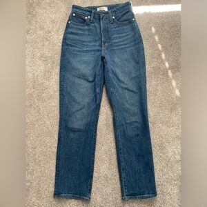 Madewell Curvy Perfect Vintage Straight Jeans
